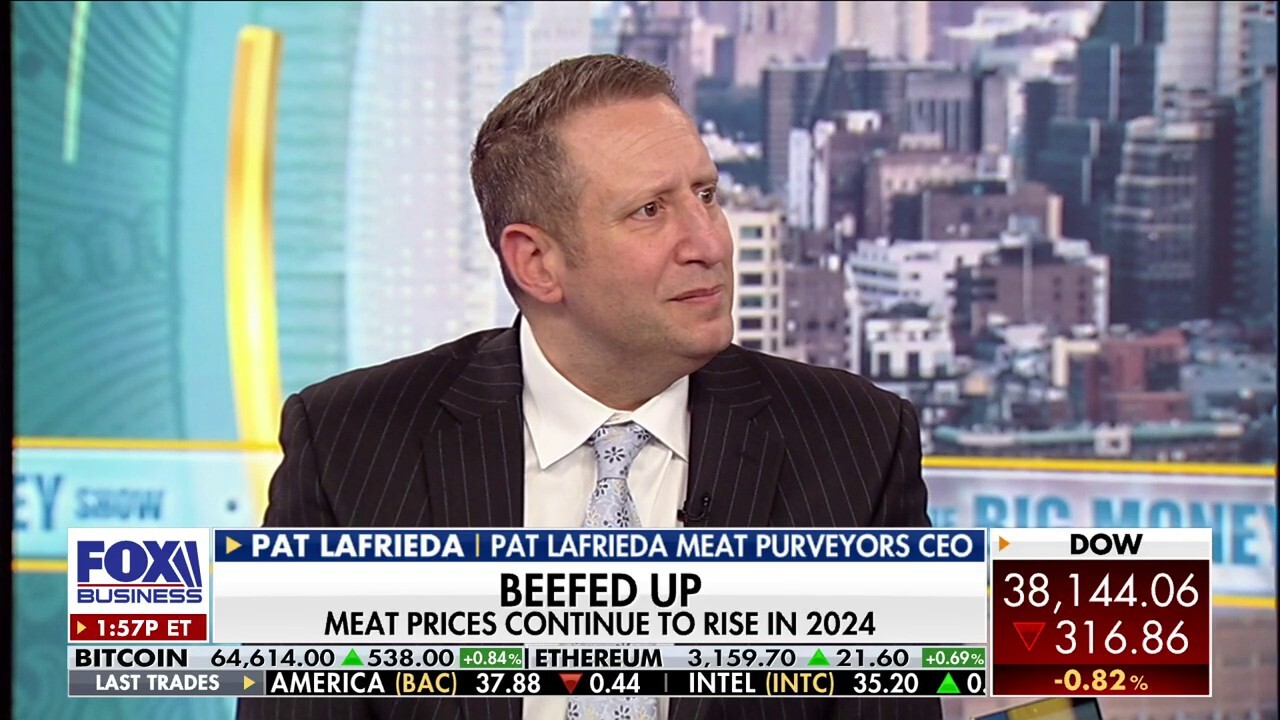 Pat LaFrieda Meat Purveyors CEO Pat LaFrieda joins ‘The Big Money Show’ to break down his company’s strategy for maintaining profits as meat prices continue to rise in 2024. 