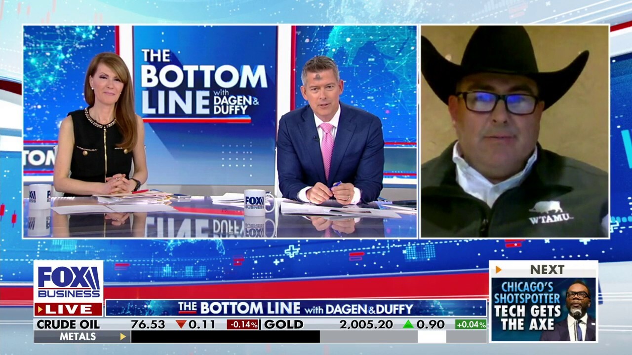Cattle rancher Shad Sullivan discusses how calls for a reduction in meat consumption could impact the nation on 'The Bottom Line.'