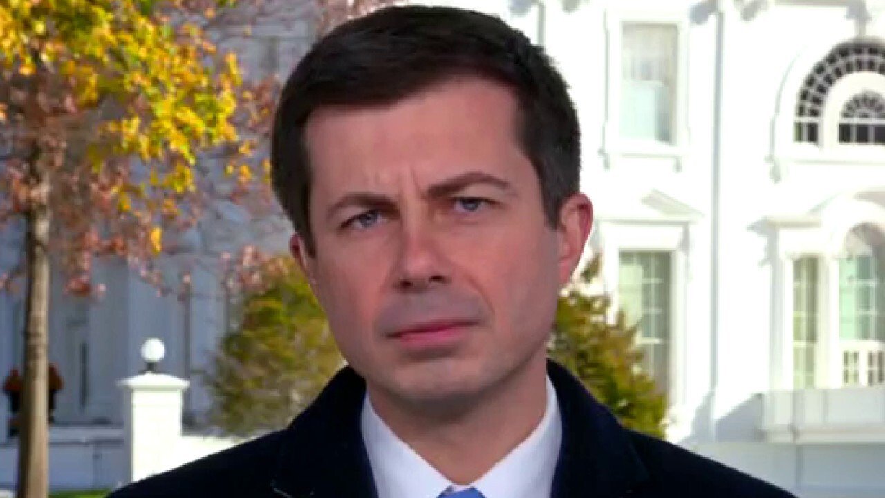 U.S. Transportation Secretary Pete Buttigieg discusses the infrastructure bill, impact of Democrats' spending bills on inflation, Biden's approval rating and the future of electric vehicles.