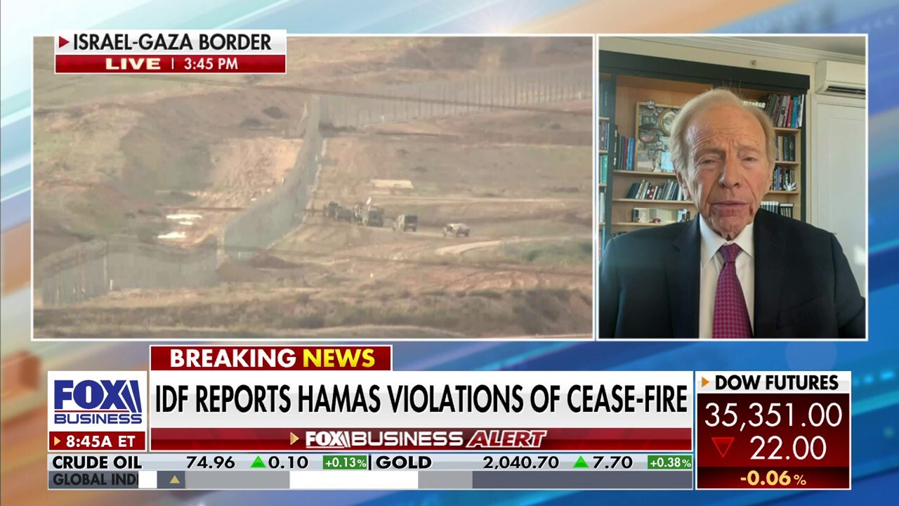 This is all being coordinated by Tehran: Joe Lieberman 