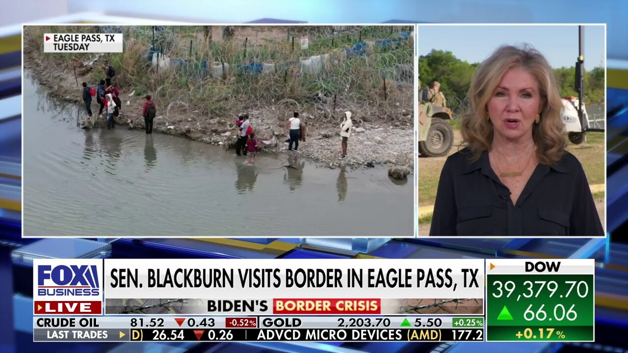 Biden's border policy is to keep the southern border open: Sen. Marsha Blackburn