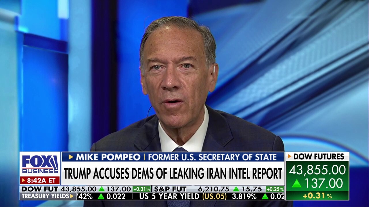 Pompeo blasts 'highly motivated' leakers for trying to sabotage Trump's Iran operation