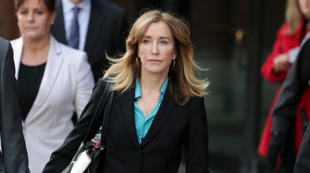 Felicity Huffman sentenced to 14 days in prison