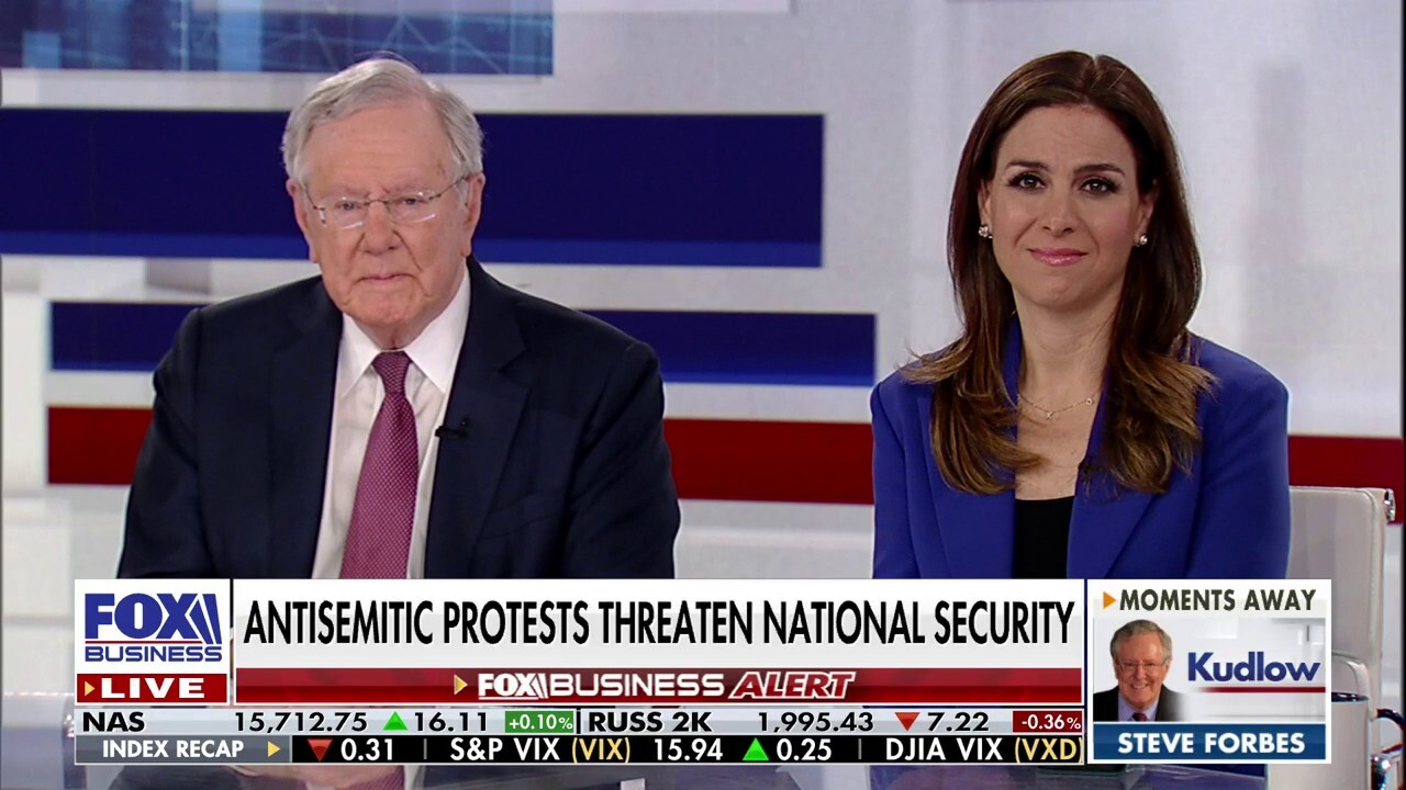 'Kudlow' panelists Steve Moore, Jackie DeAngelis and Tammy Bruce discuss how colleges should respond to anti-Israel protests.