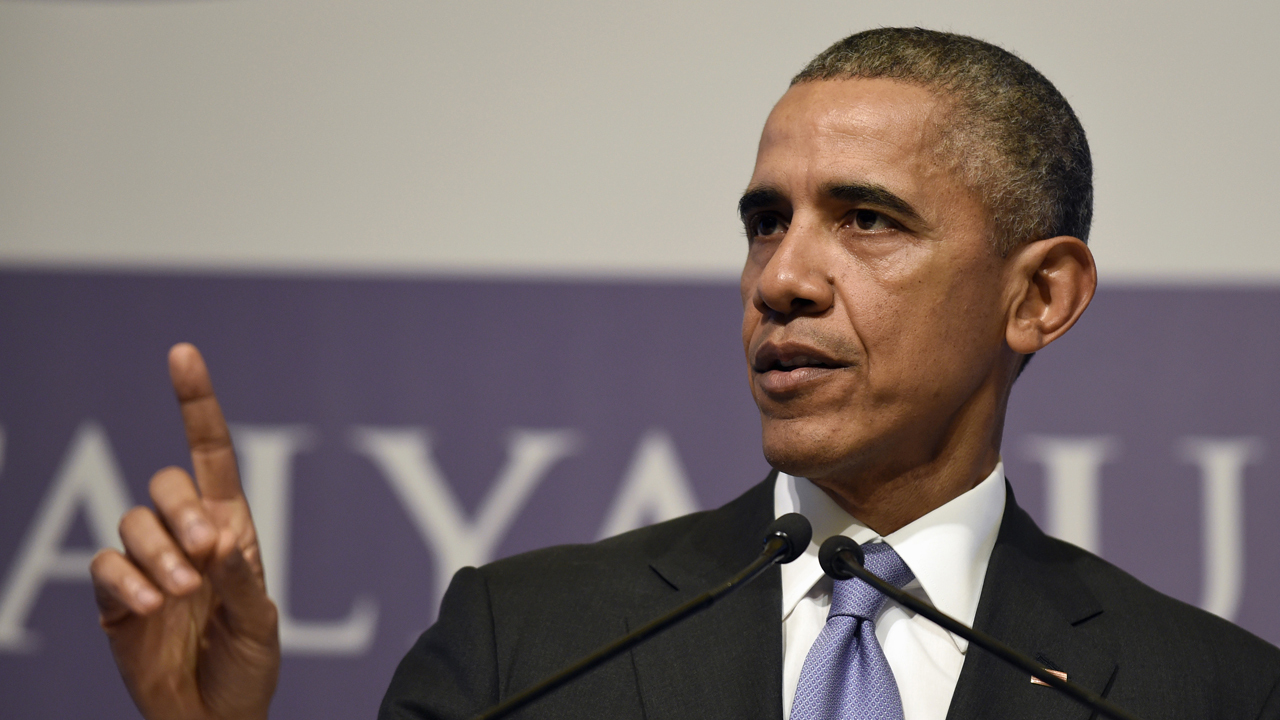 President Obama defends his strategy against ISIS