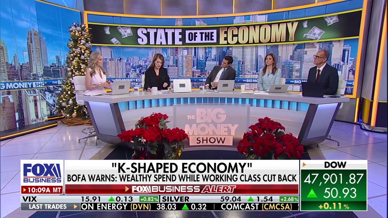 K-Shaped economy debate erupts as experts clash over whether Americans are truly struggling