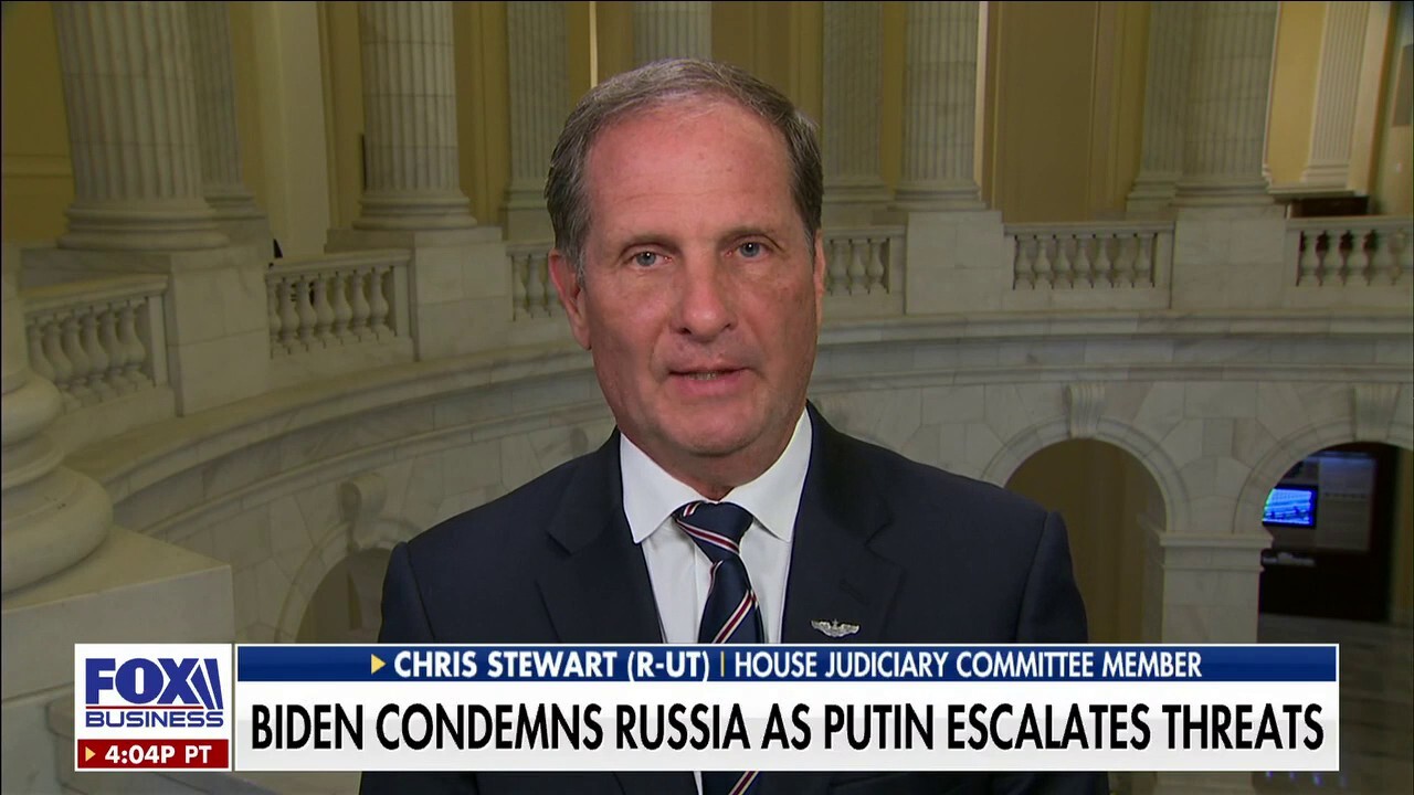 Biden needs to tell Americans what the long-term goals are in Ukraine: Rep Chris Stewart 