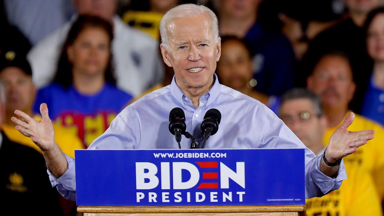 Joe Biden takes aim at the Trump economy