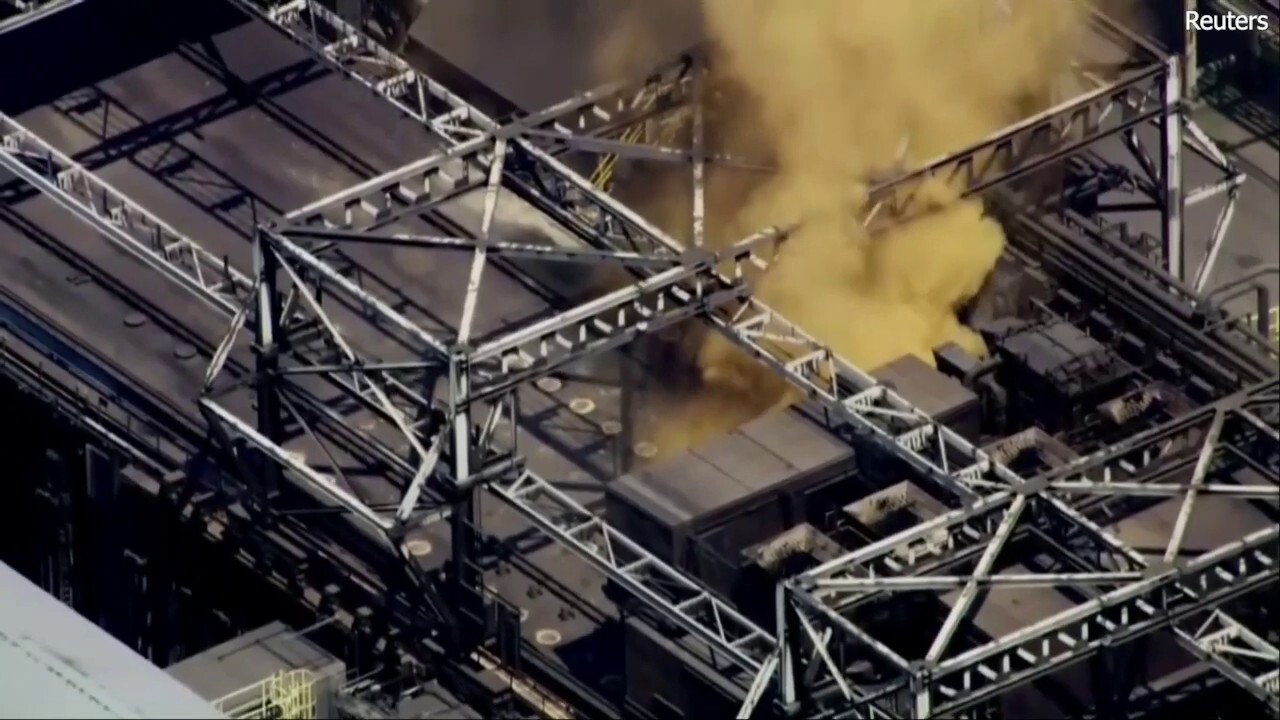 The explosion rocked the U.S. Steel Clairton Coke Works plant in Pennsylvannia on Aug. 11, 2025. (Reuters)
