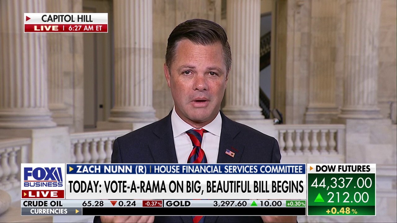 Rep. Zach Nunn, R-Iowa, talks updates around the 'big, beautiful bill,' cooling conflict with Iran and the New York City mayoral race.
