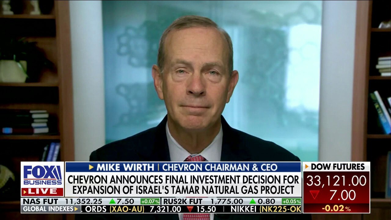 Chevron Chairman and CEO Mike Wirth discussed the oil company's growth outlook and Biden's energy agenda on 'Mornings with Maria.'