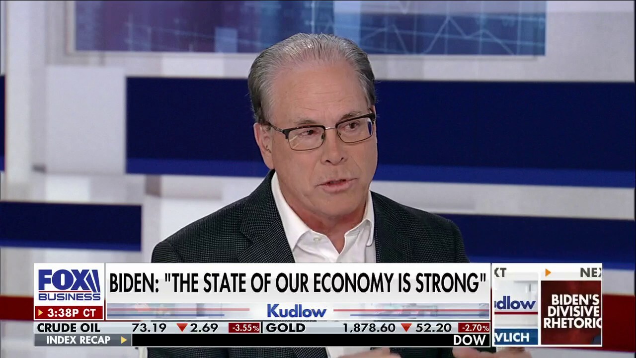 Ind. Sen. Mike Braun on Biden's inflation rhetoric and economic policy and agenda on 'Kudlow.'