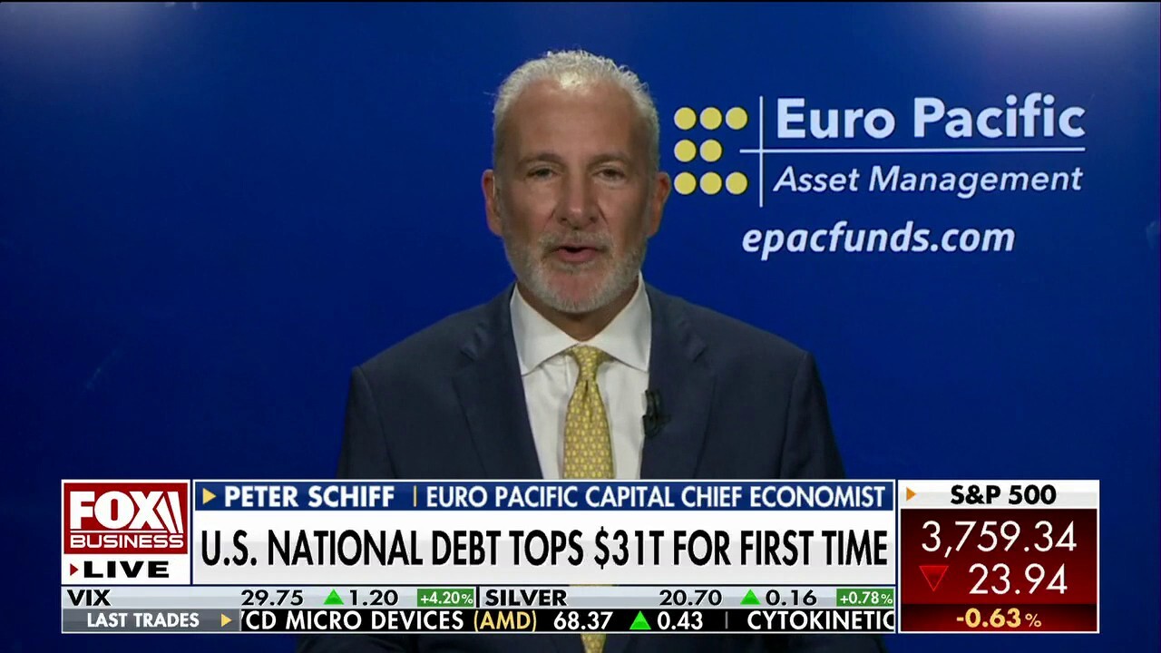 Peter Schiff: Fed will likely return to QE to avert a financial crisis