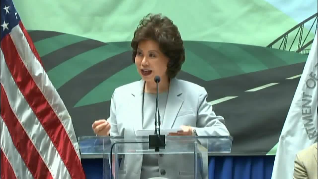 Elaine Chao on the benefits of infrastructure grants