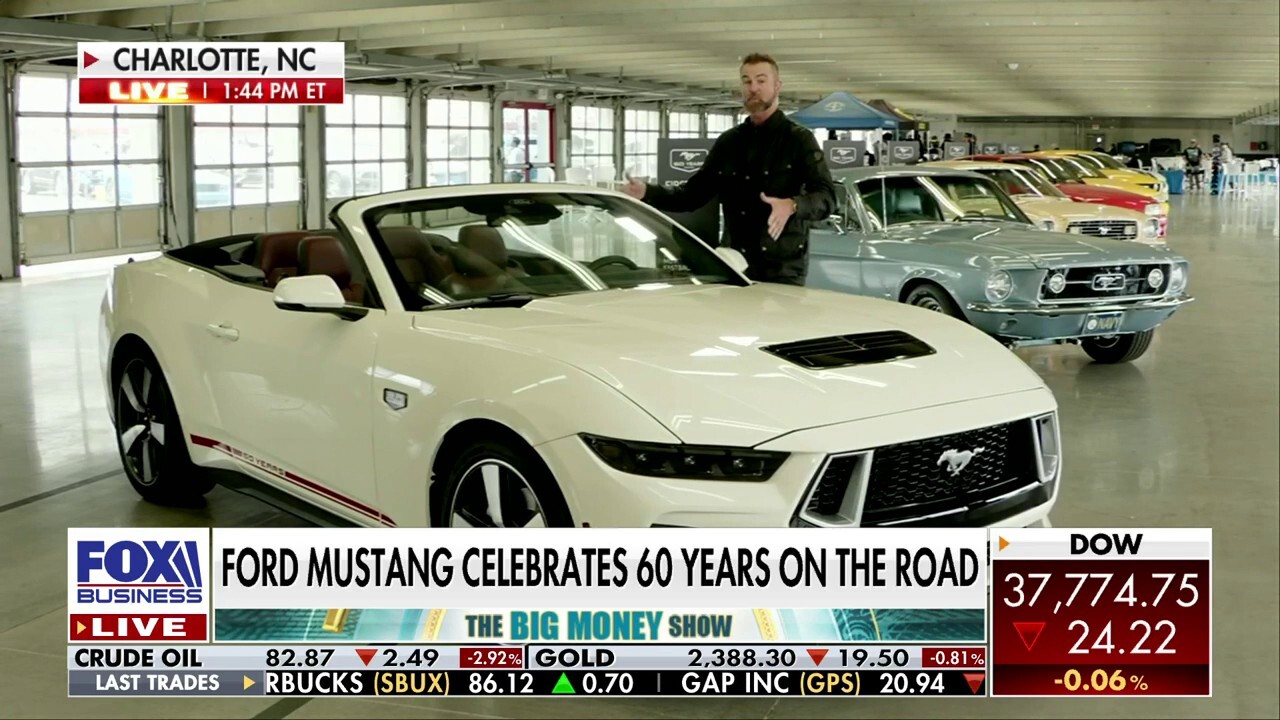 National transportation expert Mike Caudill provides a history of the Ford Mustang and reveals the automaker's plans for the future on "The Big Money Show."
