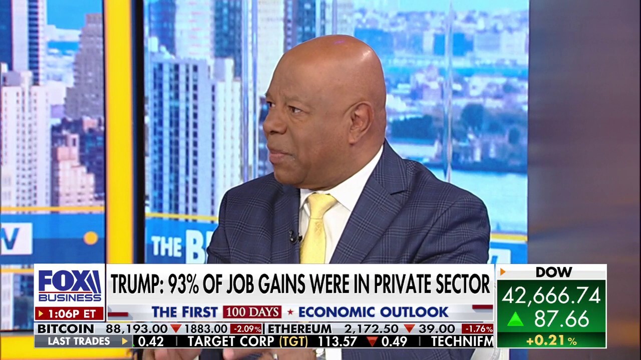 Trump: 93% of job gains were in private sector