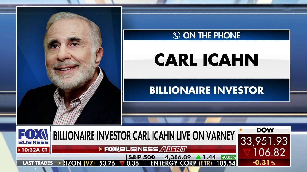 Icahn Enterprises founder Carl Icahn warns markets are at a 'precipice' and argues 'nobody is sure when this is going to happen, but your building toward it.' 