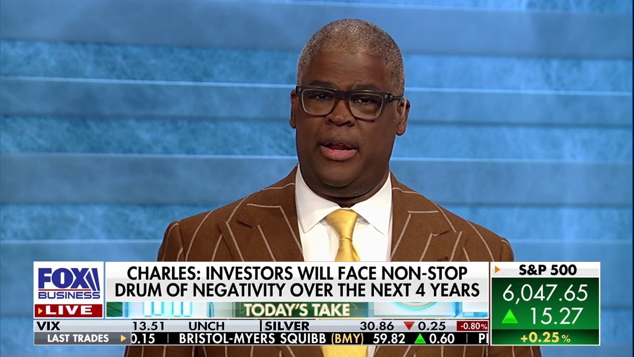 Charles Payne: Investors will contend with nonstop negativity over next 4 years