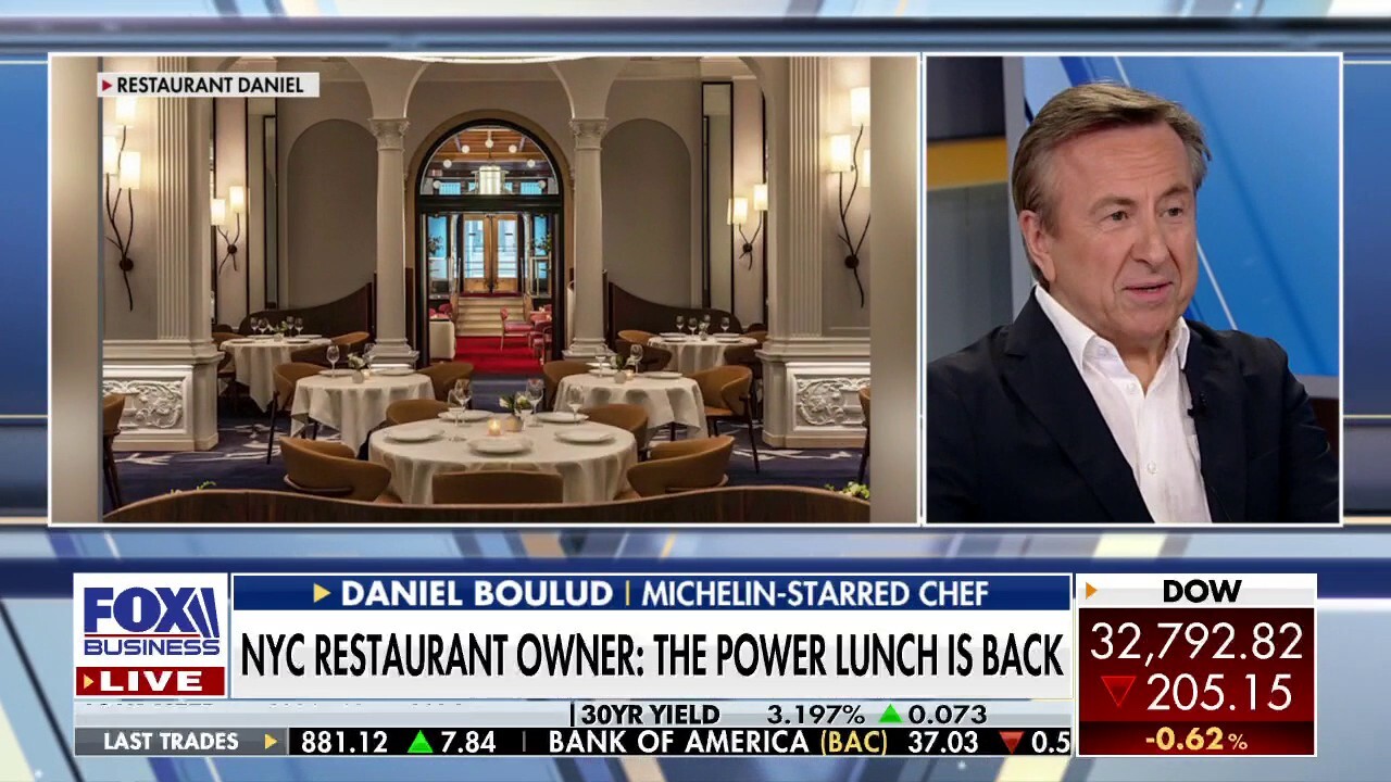 Le Gratin owner Daniel Boulud describes the uptick in restaurant-goers as employees return to their N.Y. offices. 