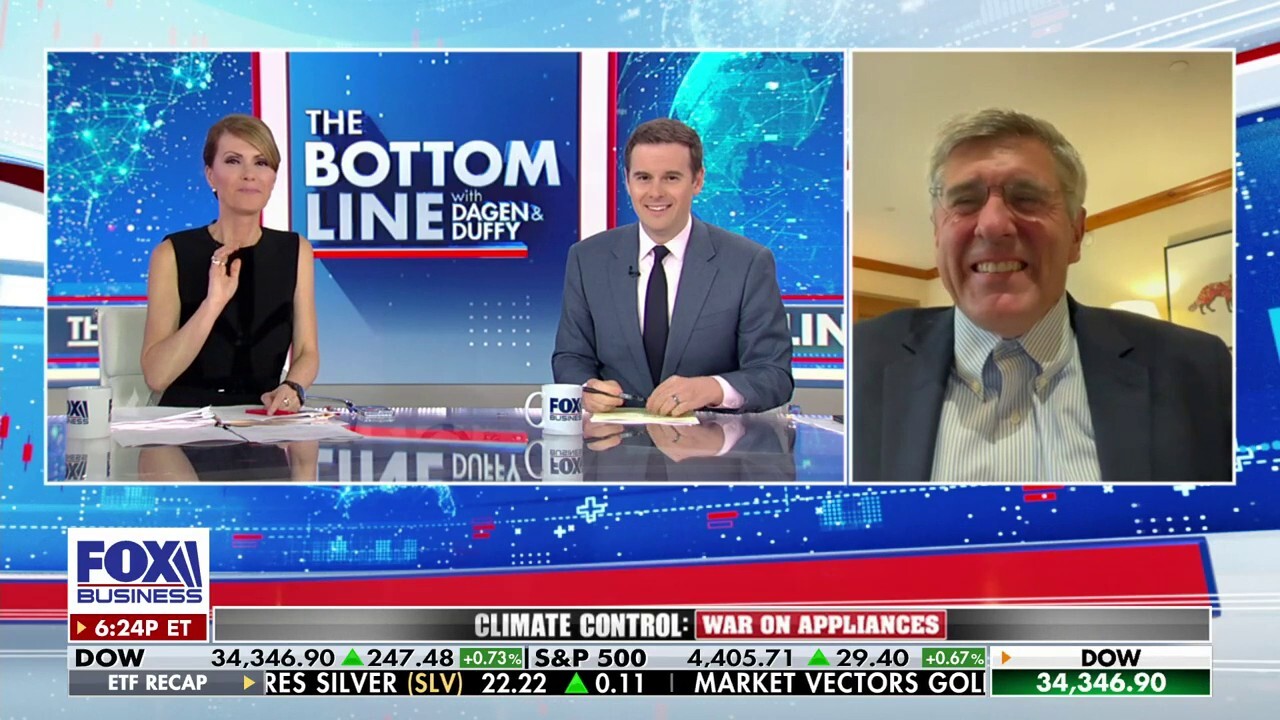 FreedomWorks chief economist Steve Moore discusses how President Biden’s green agenda is threatening automobile manufacturing jobs and other industries on "The Bottom Line."