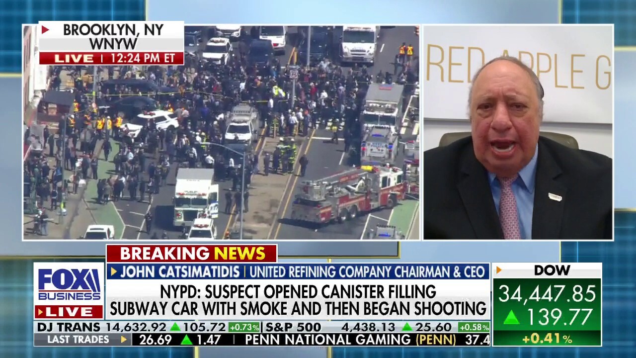 Gristedes Foods and Red Apple Group CEO John Catsimatidis rips New York politicians for violent crime amnesty after 16 were injured in a Brooklyn subway shooting.