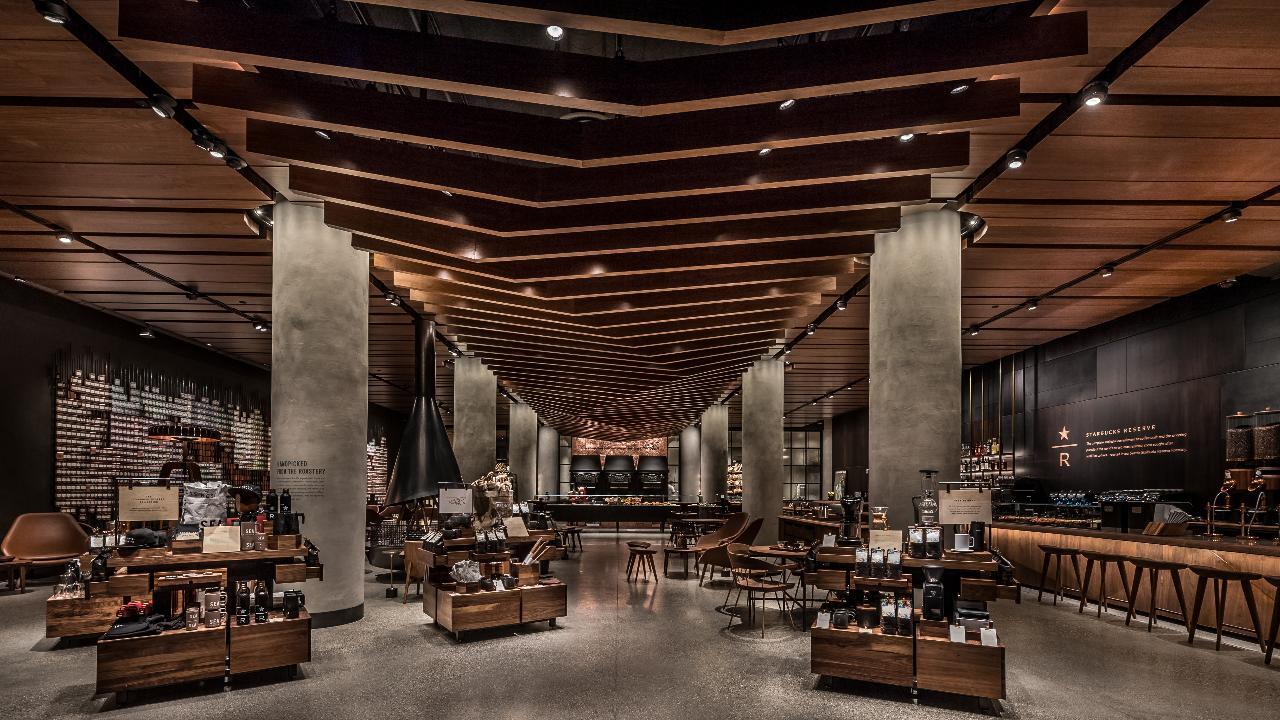Starbucks opens high-end Reserve coffee bar in Seattle