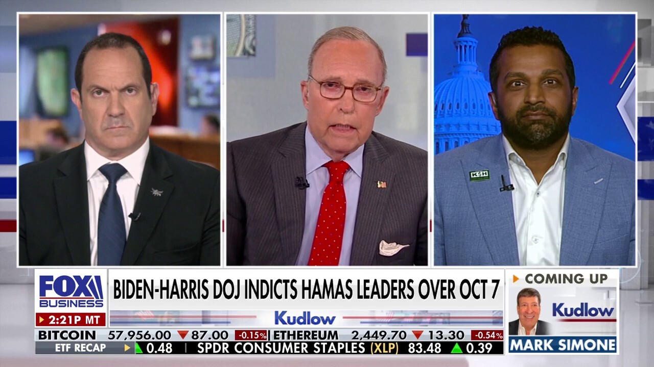 Kash Patel: Hamas is funded by Iran, which got $7B from Harris and Biden