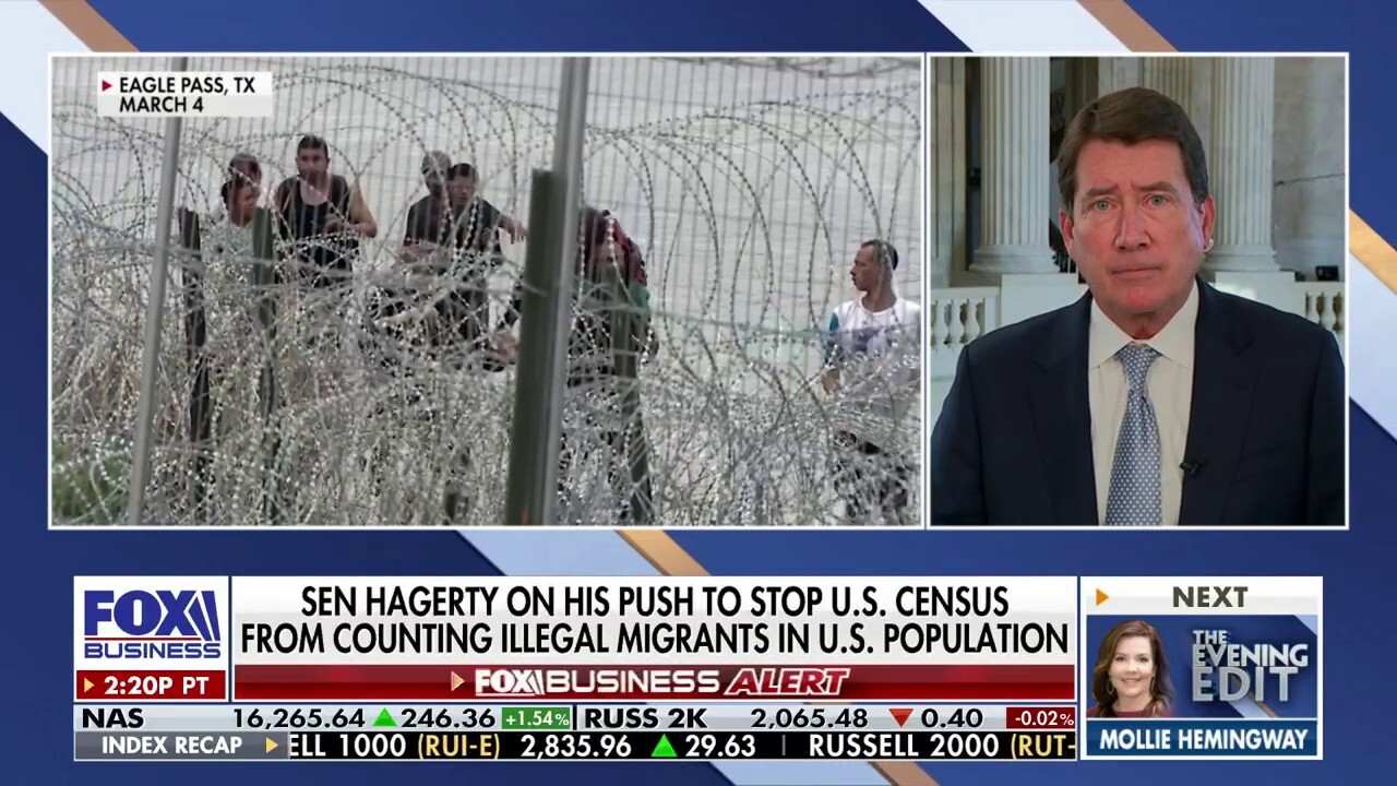 Democrats are pursuing this illegal migration process for power: Sen. Bill Hagerty