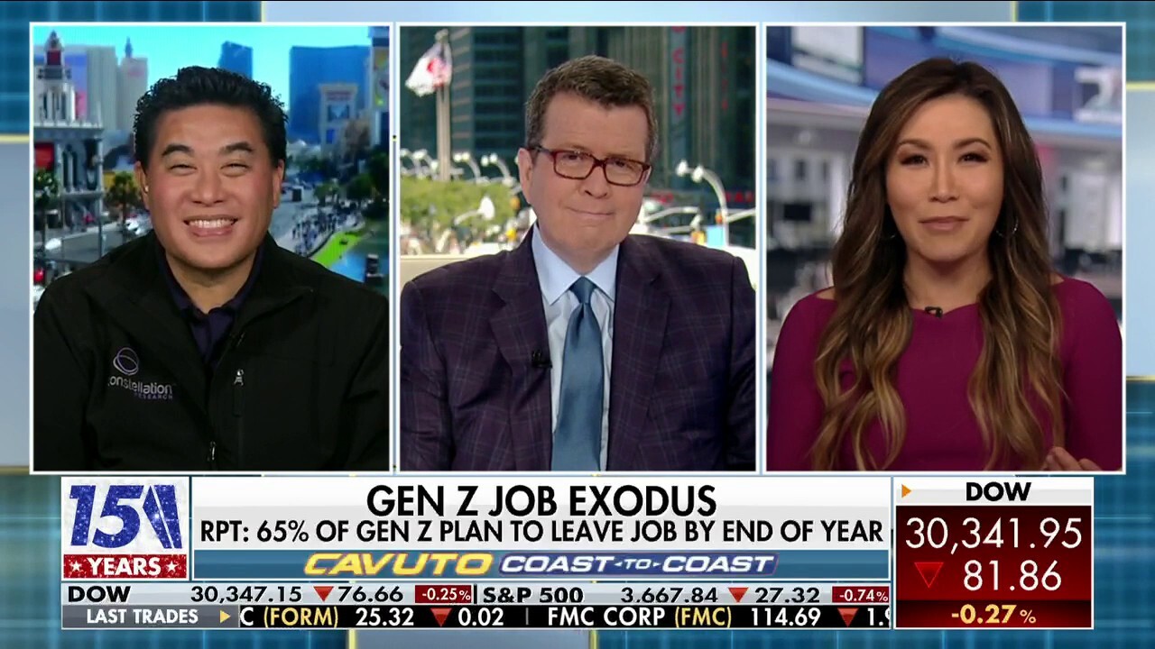 Author Ray Wang and FOX Business' Susan Li discuss the exodus of Gen Z workers from long-term jobs on 'Cavuto: Coast to Coast.' 