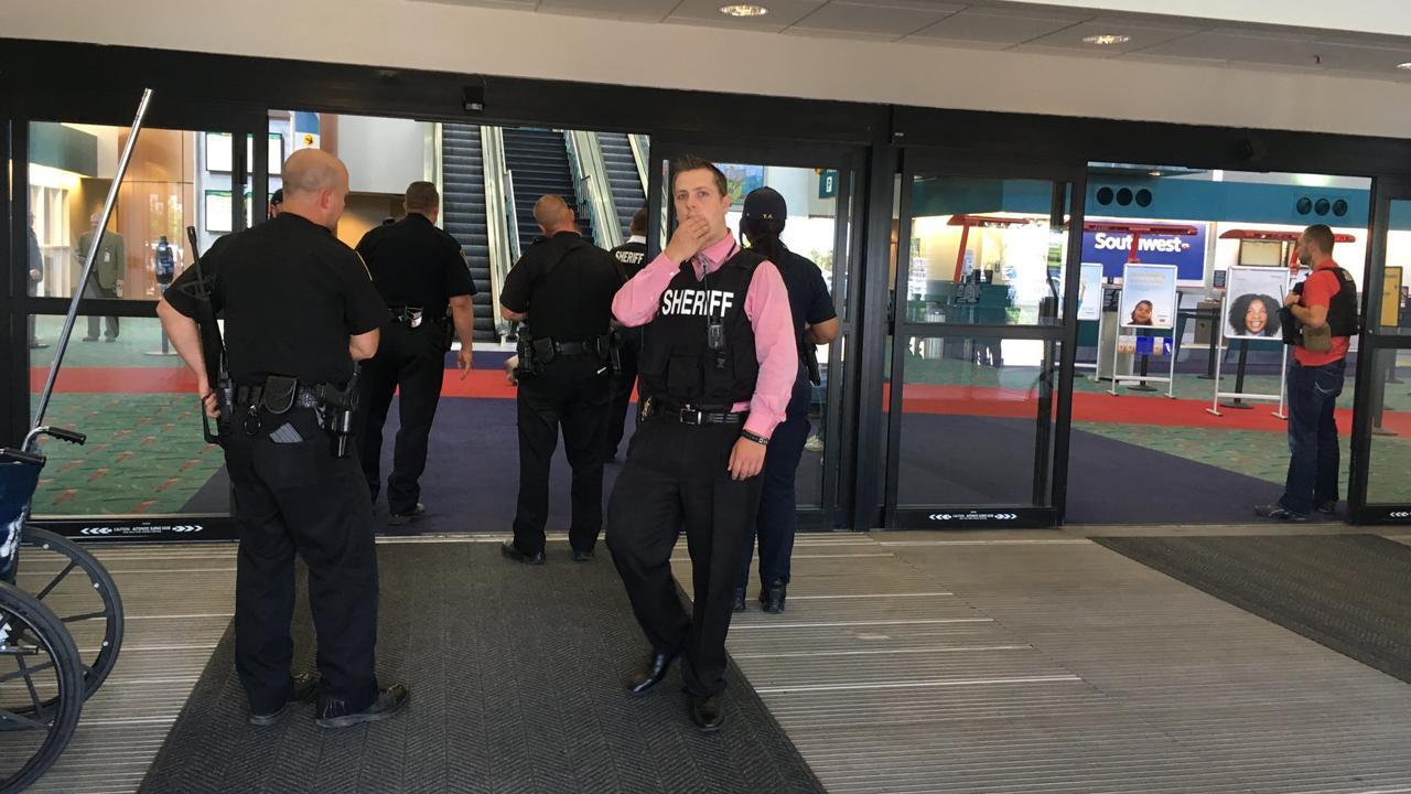Stabbing at a Michigan airport is being investigated as an act of terror