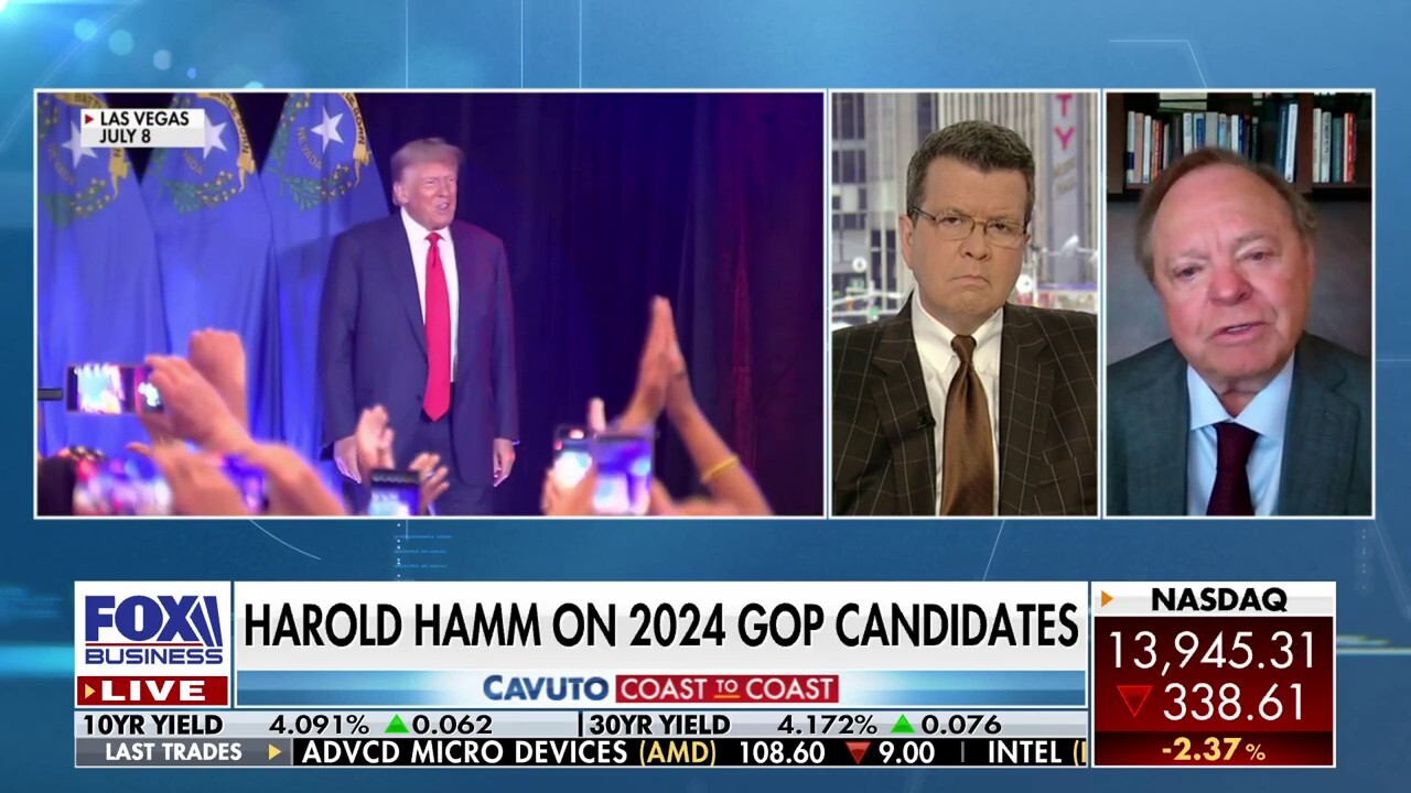 Continental Resources founder and Chairman Harold Hamm analyzes the oil market and discusses the 2024 GOP primary field on 'Cavuto: Coast to Coast.'