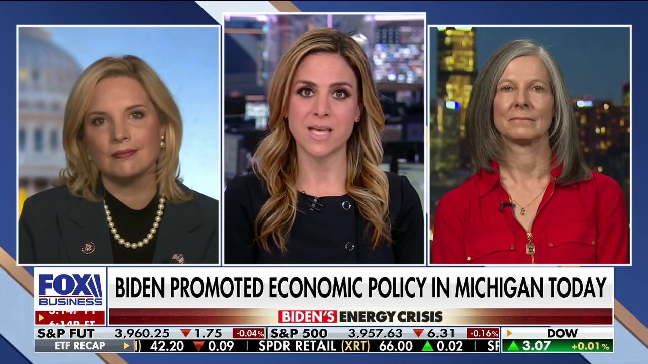 Iowa Rep. Ashley Hinson and Western Energy Alliance's Kathleen Sgamma discuss the Biden administration's energy policies on 'The Evening Edit.'