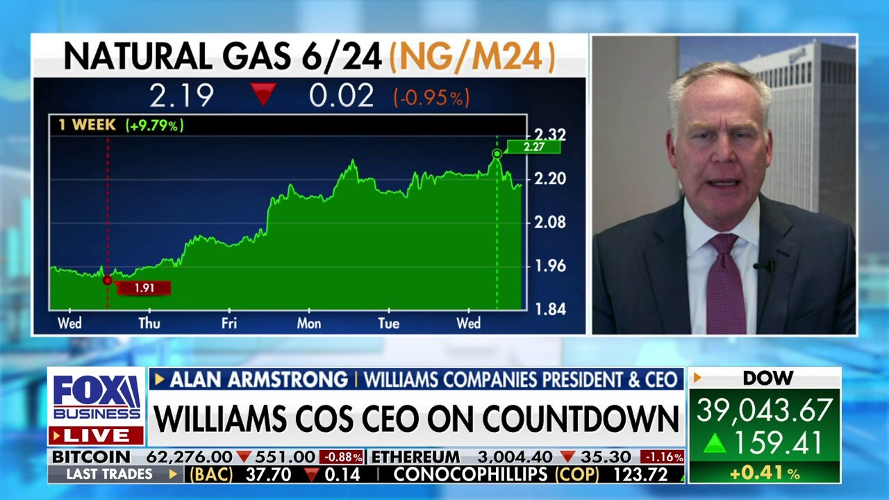 Williams Companies CEO on the impact of AI power usage on natural gas demand