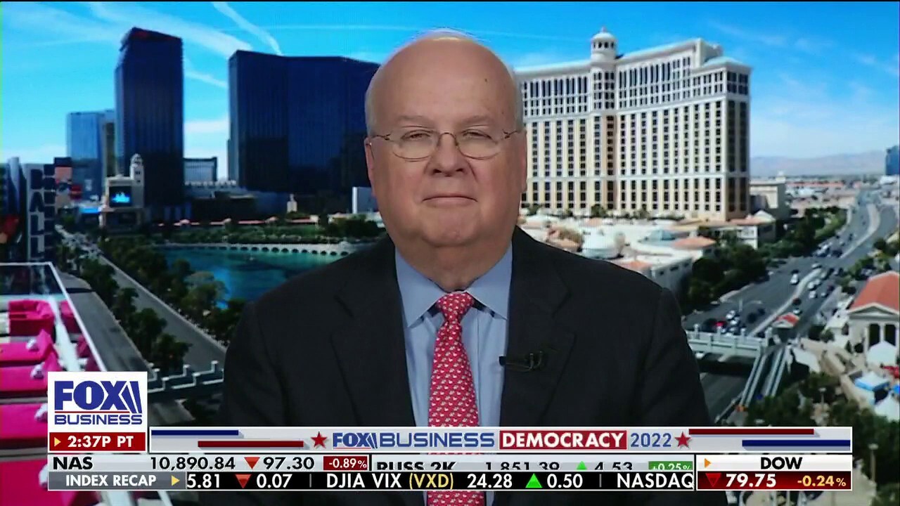 Fox News contributor Karl Rove discusses a WSJ poll showing that 71% think the economy is on the wrong track on ‘Fox Business Tonight.’