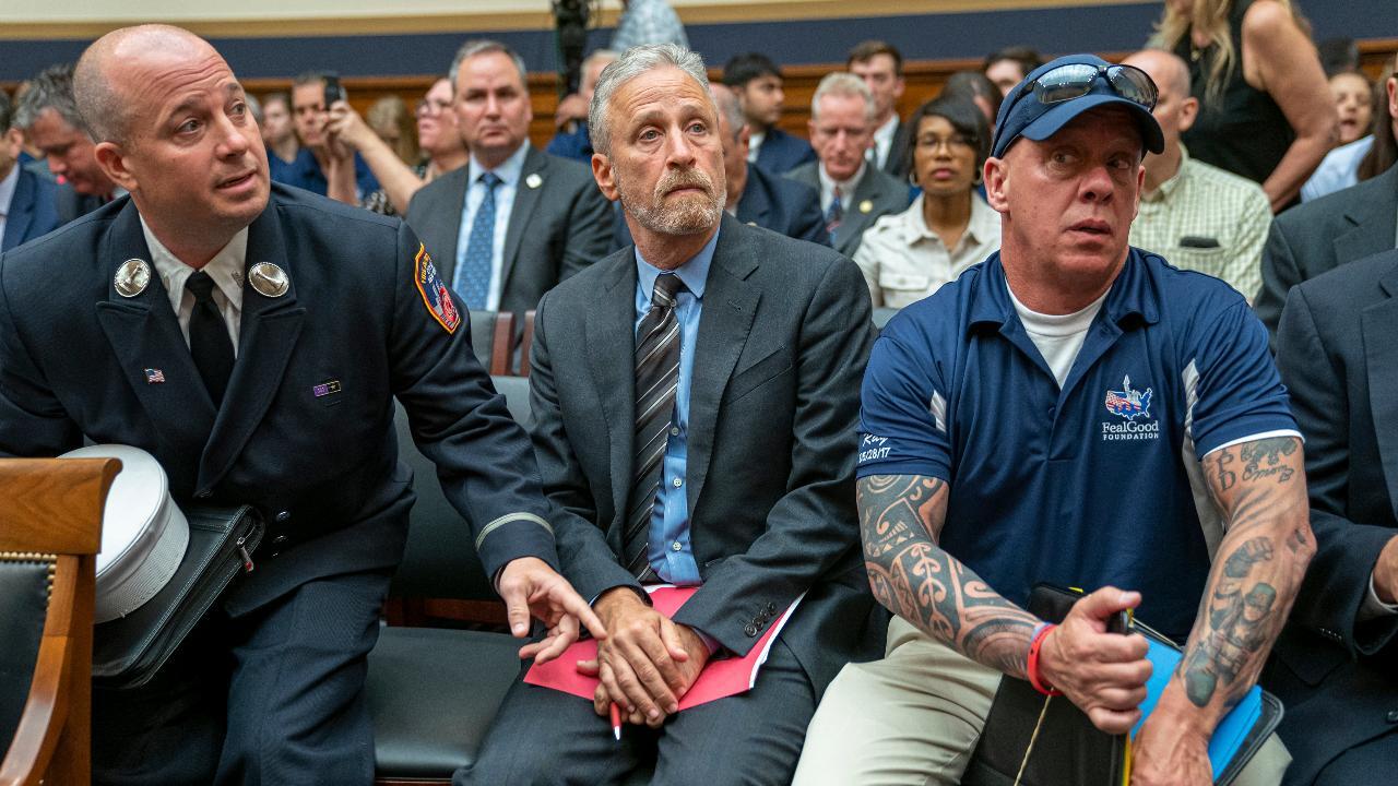 Jon Stewart slams Congress over its delayed response to reinstating the 9/11 Victims Fund
