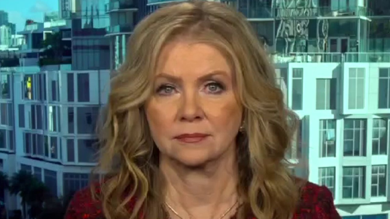 Sen. Marsha Blackburn, R-Tenn., argues Russia invading Ukraine is 'what you get' when President Biden displays 'weakness' and says she hopes Biden will 'step up and be very firm' with sanctions.