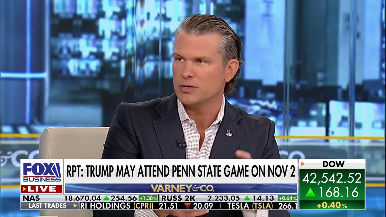 ‘Fox & Friends Weekend’ co-host Pete Hegseth dismantles Sen. Tim Walz’s vice presidential campaign during an appearance on ‘Varney & Co.’