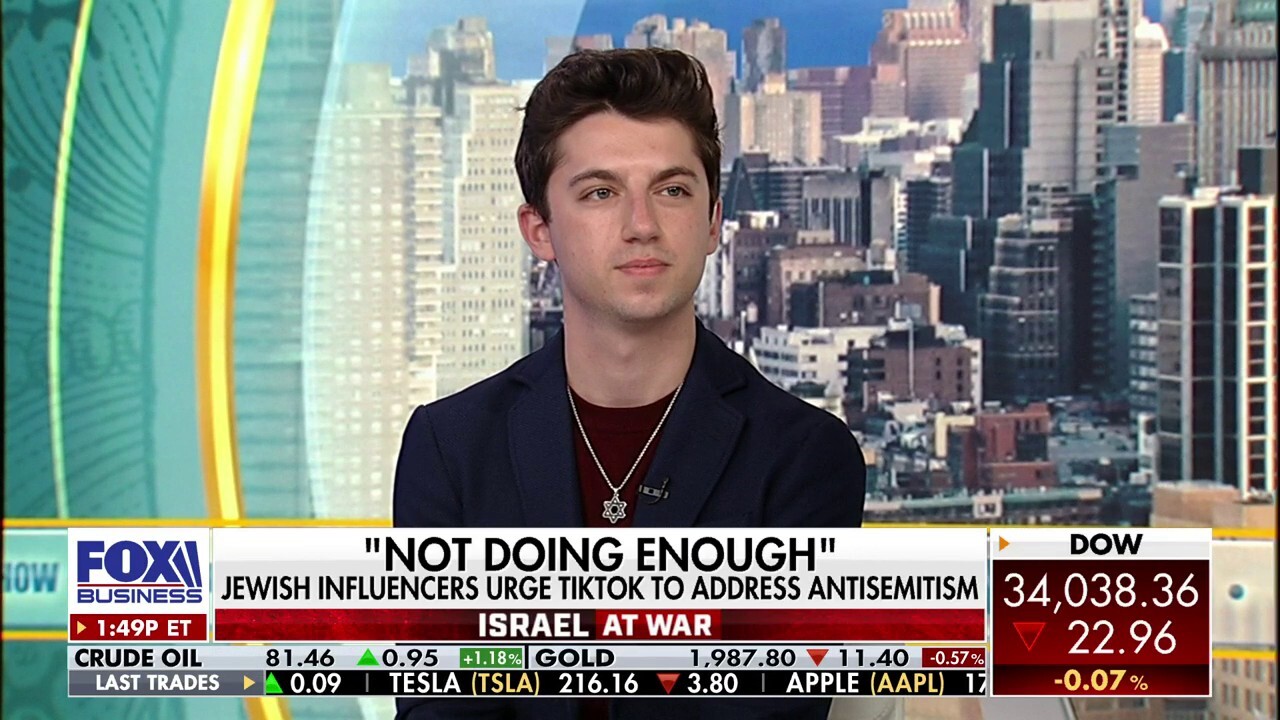 It's 'very clear' that there is an 'insane amount' of antisemitism being spread on TikTok: Eitan Bernath