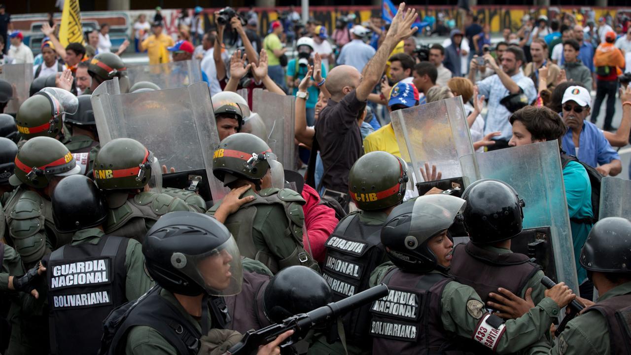 Venezuela having difficulty feeding its police, military