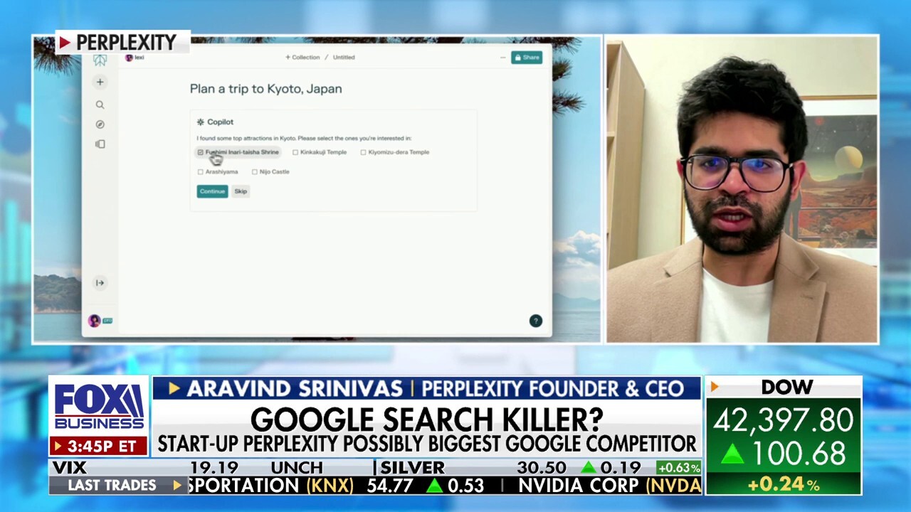 Perplexity founder and CEO Aravind Srinivas discusses the executive order to boost U.S. infrastructure on 'The Claman Countdown.'