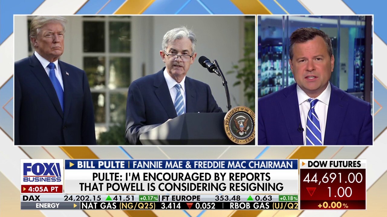 Bill Pulte 'very confident' Fed Chair Powell will resign 