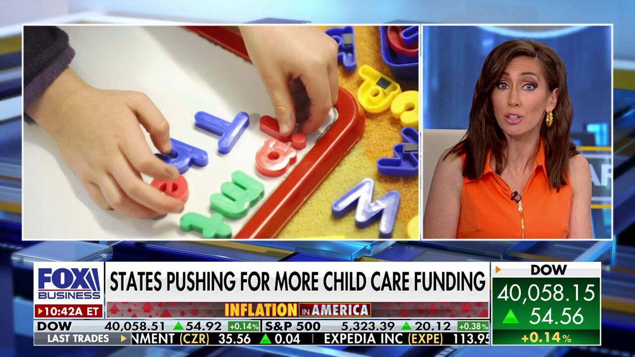 FOX Business Lauren Simonetti reports on the latest market and political news surrounding Target, child care costs and rapper Cardi B.