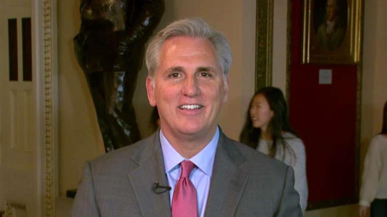 Rep. McCarthy: If we work together, healthcare bill will pass