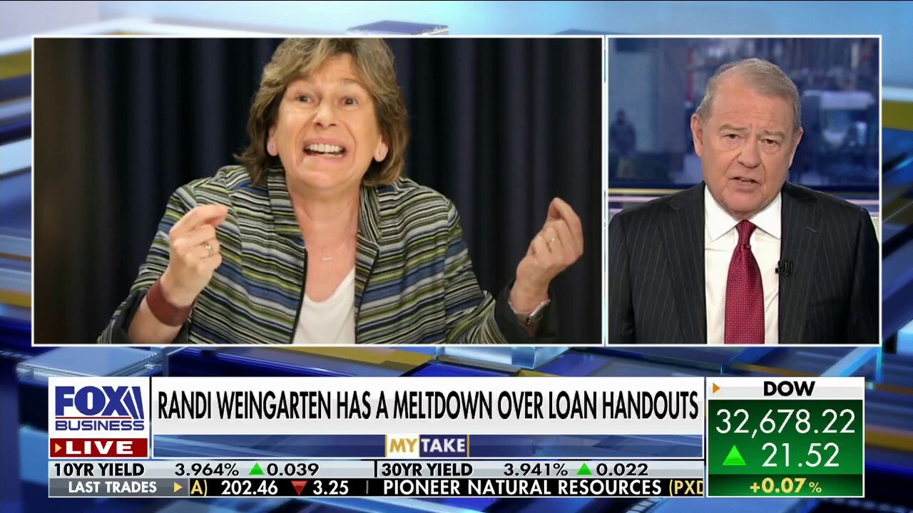 Stuart Varney: Randi Weingarten's student debt 'meltdown' is 'extreme, out of touch'