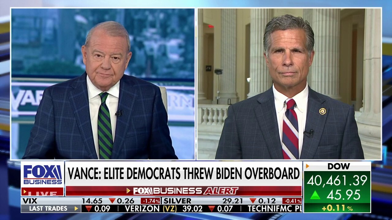 Kamala Harris was put in this position because Biden was down in the polls: Rep. Dan Meuser