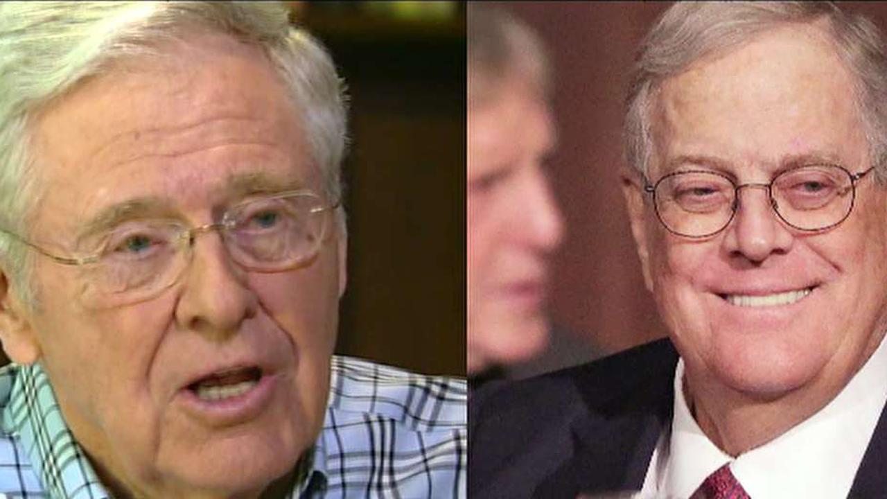 Koch brothers call for tax cuts