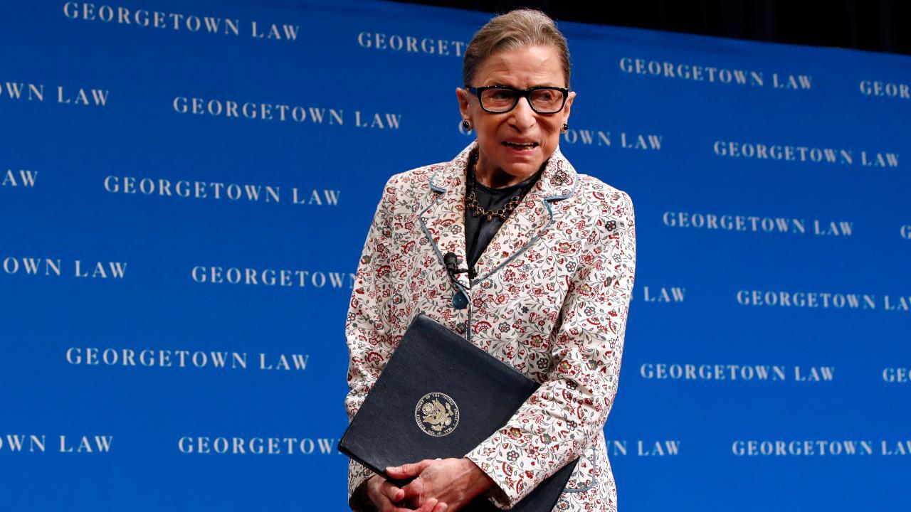 Justice Ruth Bader Ginsburg hospitalized for three broken ribs