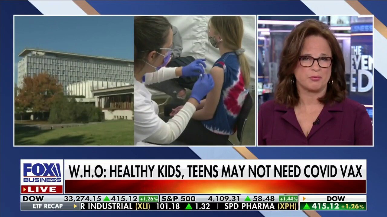 Fox News’ Lucas Tomlinson reports on updated COVID vaccine guidance from the World Health Organization (W.H.O.).