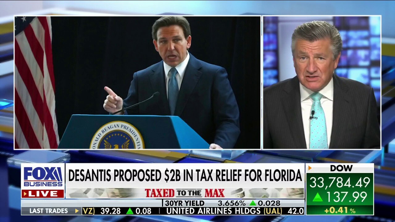 FOX Business' Ashley Webster reports on the states, from Arkansas to Wisconsin, looking to cut various taxes amid economic hardships and rising national debt.
