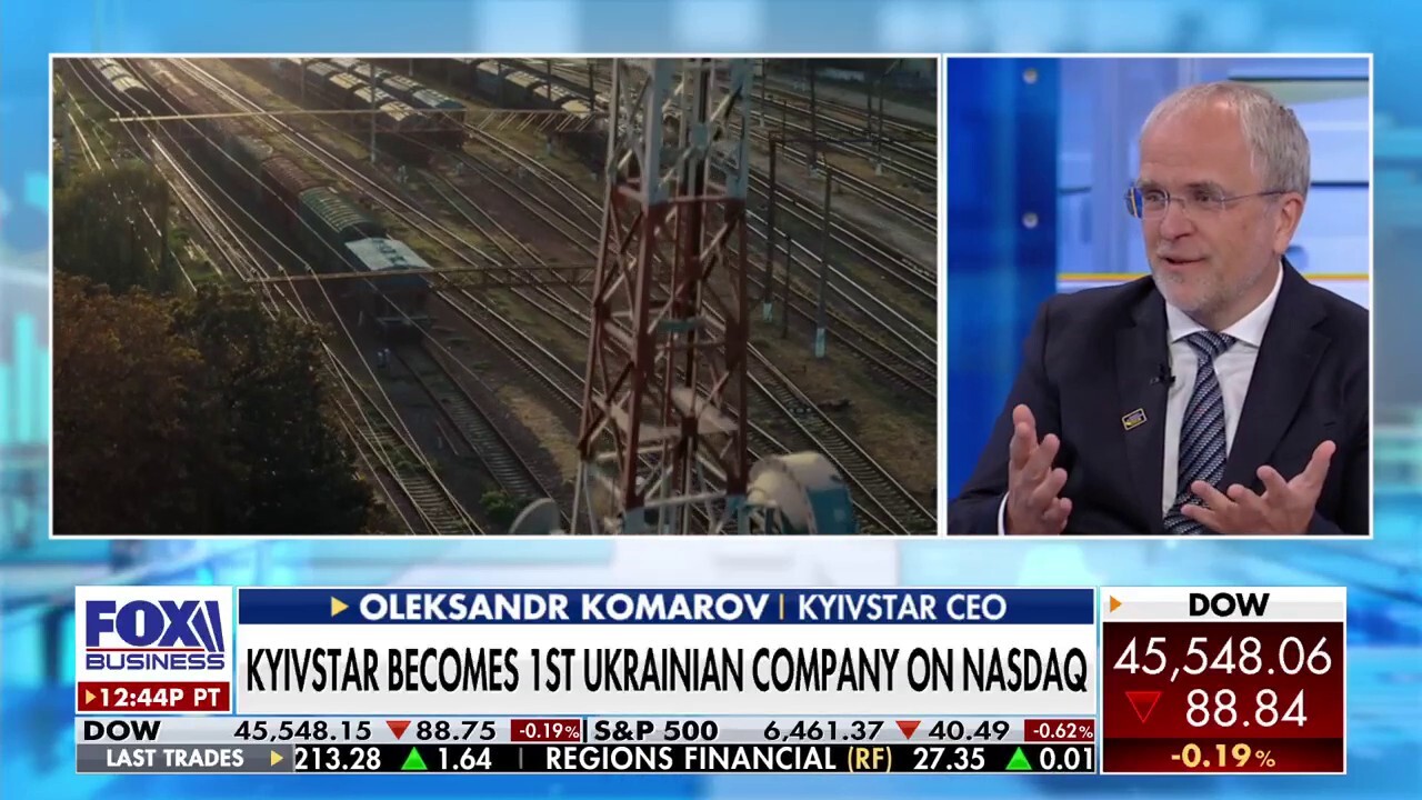 Ukraine's leading mobile operator says he is 'sharing the same hope' as Zelenskyy amid peace negotiations